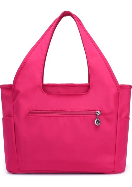 Mor Tarzı 2022 Yeni Moda Kadın Yumuşak Çanta Yüksek Li Su Geçirmez Naylon Basit Tote Alışveriş Çantası Çanta Bolsos Mujer Çoklu Renk (Yurt Dışından) indirimleri