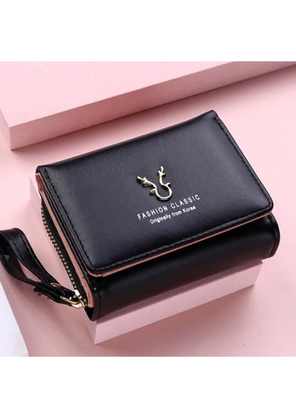 Mor Tarzı Yeni Moda Kadın Cüzdan Kısa Kadın Bozuk Para Cüzdanı Cüzdan Kadın Kart Sahibinin Küçük Bayanlar Cüzdan Kadın Çile Mini Clut (Yurt Dışından) fiyatları