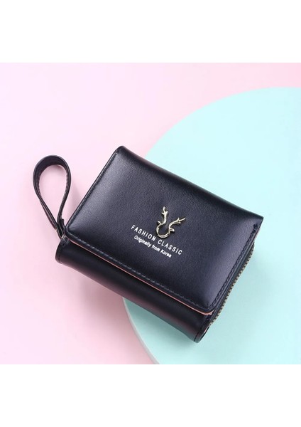 Mor Tarzı Yeni Moda Kadın Cüzdan Kısa Kadın Bozuk Para Cüzdanı Cüzdan Kadın Kart Sahibinin Küçük Bayanlar Cüzdan Kadın Çile Mini Clut (Yurt Dışından) fırsatları