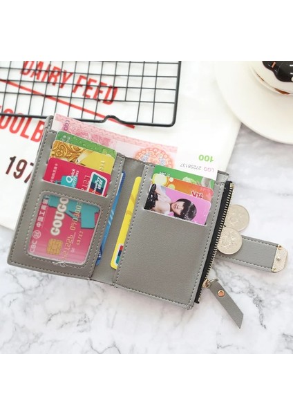 Açık Pembe Tarzı Kadın Cüzdanları Küçük Moda Deri Çanta Kadın Bayanlar Womelutch Kadınlar Için Kart Çantası Kadın Çanta Para Klipsi Cüzdan (Yurt Dışından) fırsatları