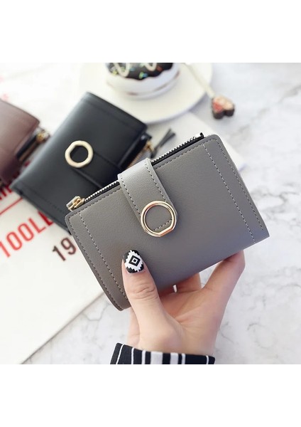 Açık Pembe Tarzı Kadın Cüzdanları Küçük Moda Deri Çanta Kadın Bayanlar Womelutch Kadınlar Için Kart Çantası Kadın Çanta Para Klipsi Cüzdan (Yurt Dışından) indirimleri