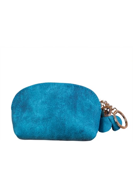 Yeşil Stil Moda Bayanlar Pu Deri Mini Cüzdan Kart Anahtarlık Zip Bozuk Para Cüzdanı Çiçek Kolye Debriyaj Çanta Küçük Çanta Çanta (Yurt Dışından)