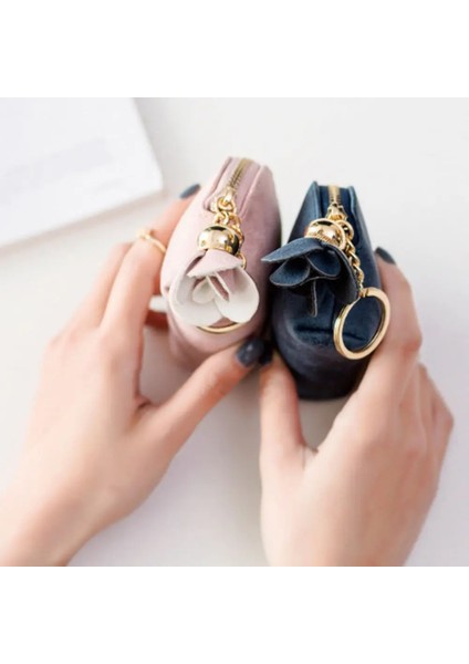 Yeşil Stil Moda Bayanlar Pu Deri Mini Cüzdan Kart Anahtarlık Zip Bozuk Para Cüzdanı Çiçek Kolye Debriyaj Çanta Küçük Çanta Çanta (Yurt Dışından) fiyatları