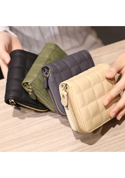 A-3 Tarzı Ewing Ekose Cüzdan Kadın Kısa Cüzdan Pu Deri Kadın Çantalar Kart Sahibinin Cüzdan Moda Bozuk Para Cüzdanı ile Fermuar Cüzdan (Yurt Dışından) fırsatları