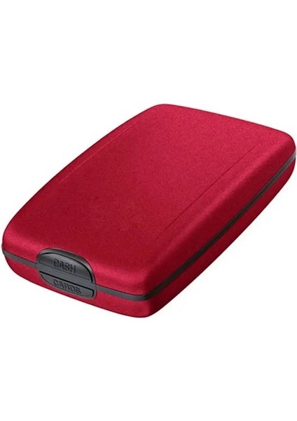 Renk 1 Stil Alüminyum Metal Kredi Iş Mini Kart Cüzdan ve Kadın Akıllı Ince Cüzdan Kartvizitlik Rfid Cüzdan (Yurt Dışından)