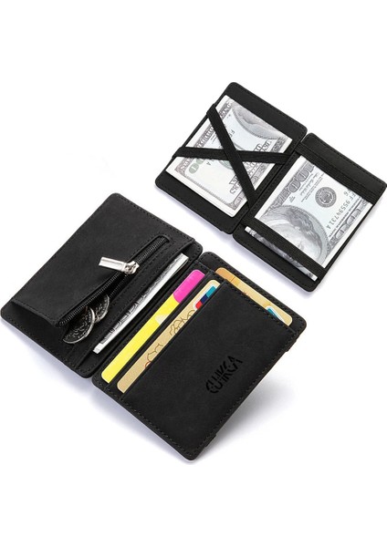 No.2 Tarzı Lüks Yükseltme Ultra Ince Mini Cüzdan Erkek Kadın Iş Pu Deri Sihirli Küçük Cüzdan Bozuk Para Cüzdanı Kredi Kartı Sahibi Cüzdan (Yurt Dışından) fiyatları