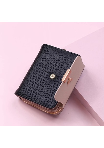 Pembe Tarzı Yeni Moda Yaprak Kadın Cüzdan Fermuar Büyük Kapasiteli Debriyaj Çanta Tasarlanmış Deri Mini Küçük Bozuk Para Cüzdanı Kadın Kart Sahibinin (Yurt Dışından) fiyatları