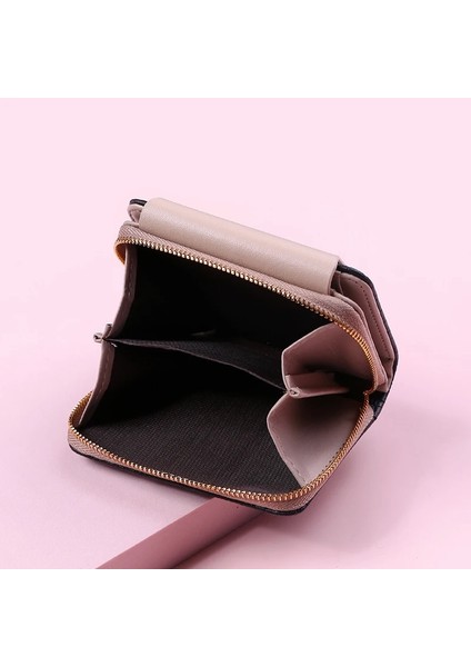 Pembe Tarzı Yeni Moda Yaprak Kadın Cüzdan Fermuar Büyük Kapasiteli Debriyaj Çanta Tasarlanmış Deri Mini Küçük Bozuk Para Cüzdanı Kadın Kart Sahibinin (Yurt Dışından) indirimleri