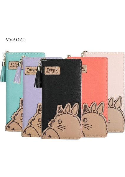 Yeşil Stil Kadınlar Komşum Totoro Cüzdan Pu Deri Uzun Stil Kız Kart Sahibinin Karikatür Sevimli Kedi Bozuk Para Cüzdanı Telefon Cebi Debriyaj (Yurt Dışından) fiyatları