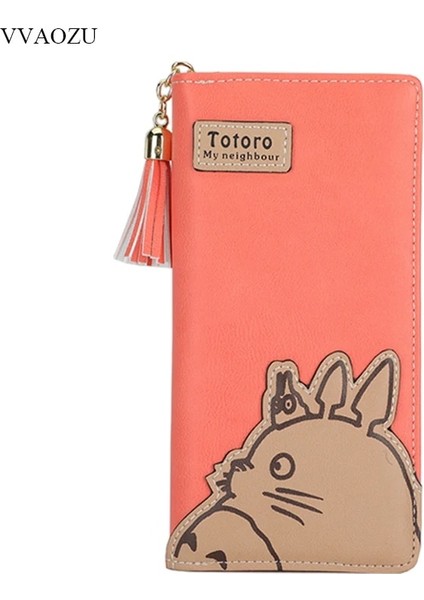 Yeşil Stil Kadınlar Komşum Totoro Cüzdan Pu Deri Uzun Stil Kız Kart Sahibinin Karikatür Sevimli Kedi Bozuk Para Cüzdanı Telefon Cebi Debriyaj (Yurt Dışından) fırsatları