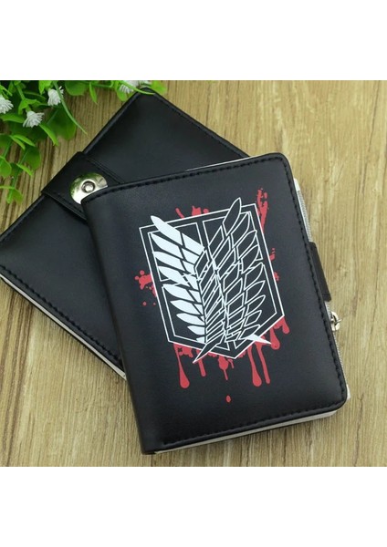 Peri Kuyruk Stili Titan Araştırma Birliği'ne Anime Saldırısı Wings Of Liberty Kısa Cüzdan Jiyuu No Tsubasa Comic Coin Purse (Yurt Dışından) fırsatları