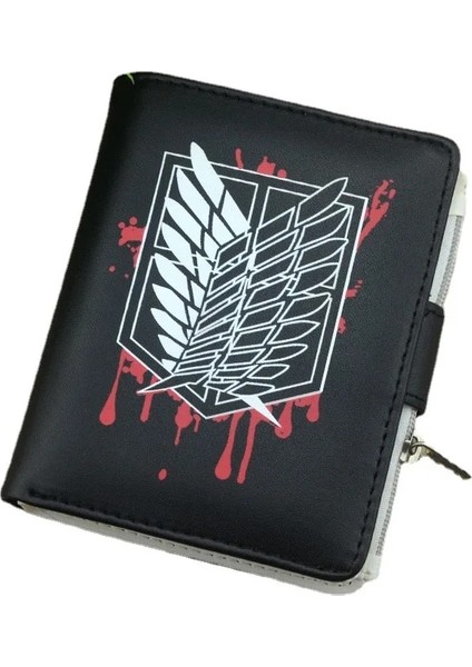 Peri Kuyruk Stili Titan Araştırma Birliği'ne Anime Saldırısı Wings Of Liberty Kısa Cüzdan Jiyuu No Tsubasa Comic Coin Purse (Yurt Dışından) indirimleri