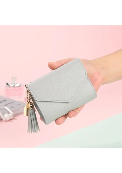 Kırmızı Stil Küçük Cüzdan Sıcak Satış Kadın Bozuk Para Cüzdanı Kısa Öğrenci Sevimli Mini Para Çantası Anahtarlık Küçük Çanta Madeni Para Cüzdanları (Yurt Dışından)