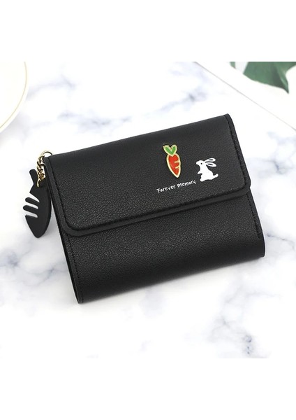 Kırmızı Stil Kızlar Için Ute Cüzdan Bozuk Para Cüzdanı Bayan Kart Çanta Cüzdanı Çok Fonksiyonlu Tavşan ve Havuç Bozuk Para Cüzdanı (Yurt Dışından) fiyatları