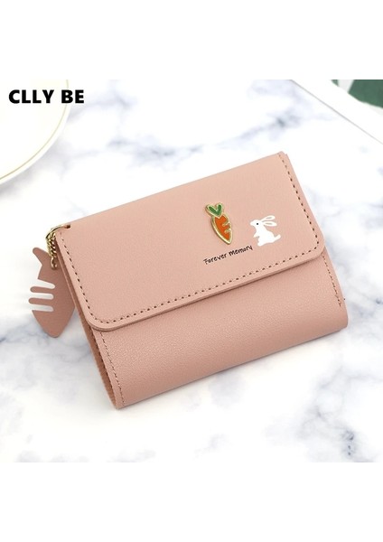 Kırmızı Stil Kızlar Için Ute Cüzdan Bozuk Para Cüzdanı Bayan Kart Çanta Cüzdanı Çok Fonksiyonlu Tavşan ve Havuç Bozuk Para Cüzdanı (Yurt Dışından) modelleri