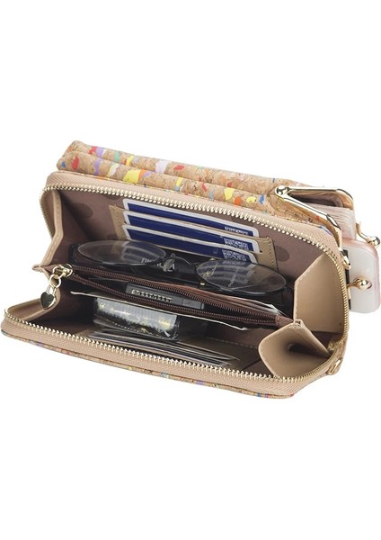 Stil-4 Stili Yeni Kadın Pu Deri Çanta Kadın Büyük Kapasiteli Omuz Çantaları Bayan Messenger Çanta Çok Fonksiyonlu Crossbody Çanta Telefon Cüzdanı (Yurt Dışından) modelleri