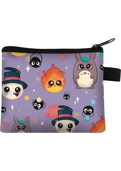 LQBLONGCATS06 Stili Yeni Varış Totorospirited Away Karikatür Kısa Cüzdan Kadın Kızlar Sevimli Kedi Kart Sahibinin Fermuar Debriyaj Bozuk Para Cüzdanı (Yurt Dışından) indirimleri