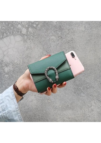 Pembe Tarzı Düz Renk Deri Dikiş Kadın Cüzdan Kısa Mini Bayan Notecase Cep Çanta Buttoaloong Kafa Çanta Kartı Kadın Para Çantası (Yurt Dışından) modelleri