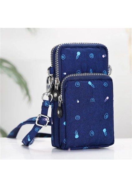 No.5 Tarzı Retro Anahtarlık Küçük Para Çantası Spor Cüzdanı Telefon Çantası Cep Omuz Çantası Kılıfı Kılıf Kemer Çanta Çanta Sikke Cüzdan (Yurt Dışından)