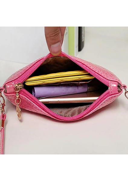 Gül Tarzı Yeni Küçük Kare Çanta Moda Cep Telefonu Çantası Omuz Çantası Çapraz Çapraz Çanta Günlük Çanta (Yurt Dışından) fırsatları