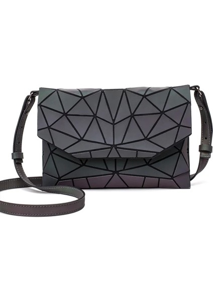 Aydınlık Bir Stil 2021 Yeni Aydınlık Kadın Akşam Çantaları Omuz Çantası Kız Flap Çanta Moda Geometrik Ekose Rahat Debriyaj Postacı Çantaları Çanta (Yurt Dışından)