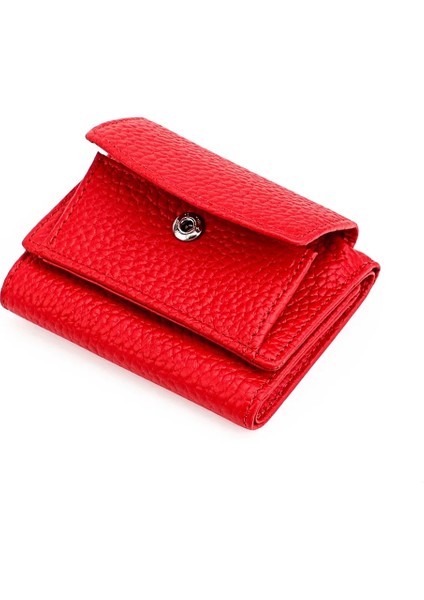 Açık Yeşil Tarzı Kadın Cüzdanları ve Çantaları Hakiki Deri Minik Cüzdan Kadın Kısa Bozuk Para Cüzdanı Küçük Yeni Carteras Rfid Engelleme Kartları Cüzdanı (Yurt Dışından) fırsatları