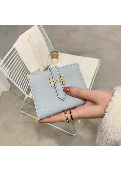 Siyah Stil С Доставкой Yeni Varış Cüzdanı Kısa Kadın Cüzdanları Fermuarlı Çanta Lüks Cüzdanlar Trendy Bozuk Para Cüzdanı Kart Sahibinin Pu Deri (Yurt Dışından)