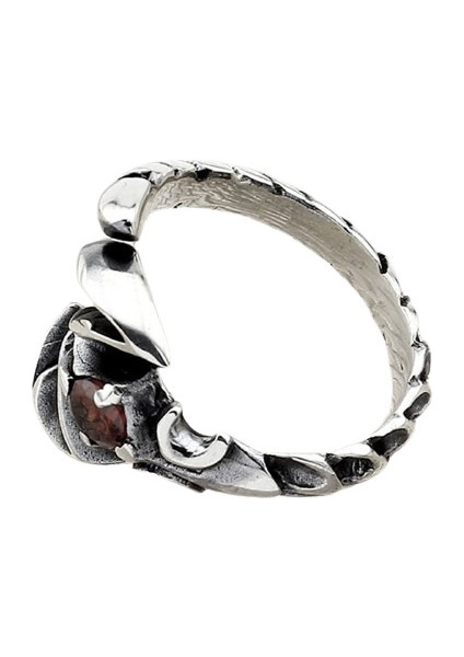 Erkek Yüzük Gümüş 925 Motorcu Yılan modelleri