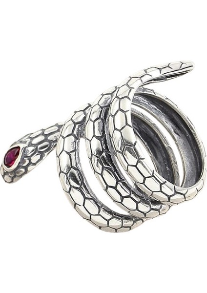 Erkek Yüzük Gümüş 925 Motorcu Yılan modelleri