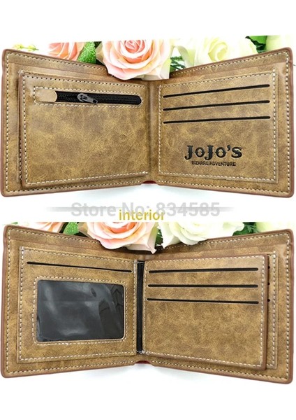 Peri Kuyruk Stili Anime Jojo Bizarre Adventure Cüzdan Haki Pu Deri Bozuk Para Cüzdanı (Yurt Dışından) fırsatları