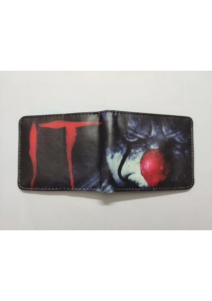 S Tarzı Karikatür Kısa Cüzdan Chucky Çanta ile Kredi Kartı Sahibi Erkek Cüzdan Siyah Cuma Sokak Stili Çok Fonksiyonlu Para Çantası (Yurt Dışından)