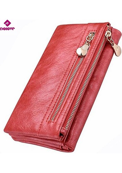 B-7 Stili Dolove Yeni Tasarım Kadın Cüzdan Uzun Yüksek Li Kadın Debriyaj Fermuar Cüzdan Büyük Kapasiteli Çanta Cep Telefonu Çantası Cep (Yurt Dışından) fiyatları