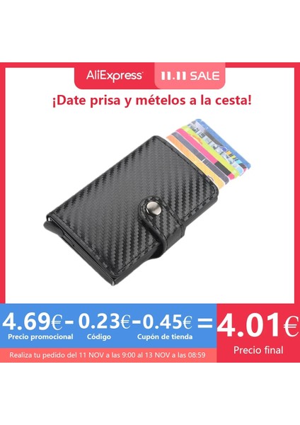 Mavi 06 Stili Erkekler Için Akıllı Cüzdan Rfid Alüminyum Alaşım Akıllı Cüzdan Pop Up Moda Çanta Kredi Kartı Tutacağı Erkekler Küçük Mini Cüzdan Bozuk Para Cüzdanı (Yurt Dışından) fiyatları