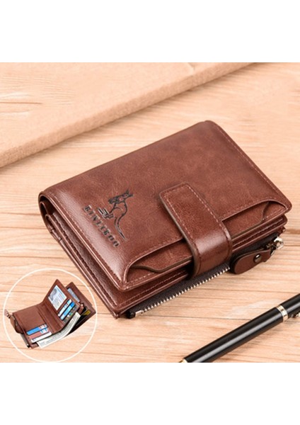 Haki 2002 Stili 2021 Moda Erkek Bozuk Para Cüzdanı Cüzdan Rfıd Engelleme Erkek Deri Cüzdan Fermuar Kartvizitlik Kımlık Para Çantası Cüzdan Erkek (Yurt Dışından) fiyatları