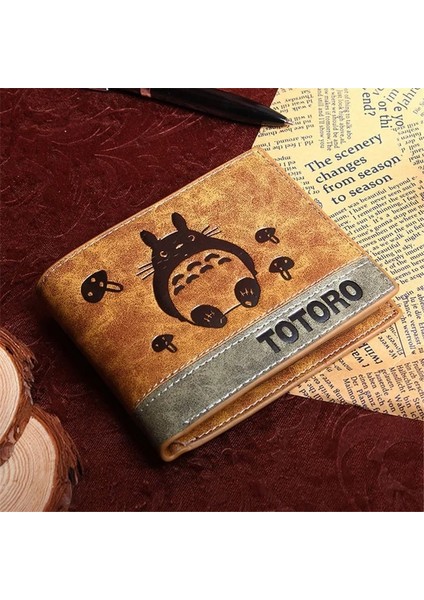 No.9 Tarzı Womanman Cüzdan Yeni Moda Çizgi Film Anime Öğrenci Çanta Doğrayıcıtotoroconan Edgar Titan'a Saldırı Havalı Kahverengi Billfold (Yurt Dışından) indirimleri