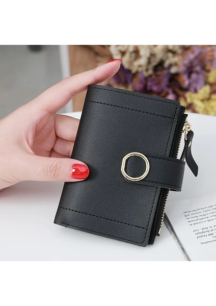 Stil4-Siyah Stil Cüzdan Kadın Çapraz Pu Çok Fonksiyonlu Cep Telefonu El Çantası Bayan Çanta Büyük Kapasiteli Seyahat Kartı Sahibi Pasaport Kapağı (Yurt Dışından)