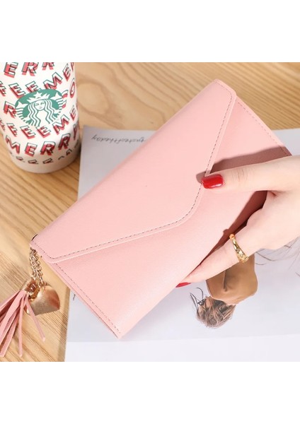 Pembe Stil Kadınlar Uzun Cüzdanlar Cüzdanlar Lüks Aşk Kalp Cüzdan Bayanlar Için Kız Para Cebi Kart Sahibinin Kadın Cüzdanları Telefon Debriyaj Çantası (Yurt Dışından)