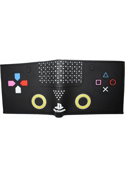 BK0618 Stili Oyun Playstation 4 Madeni Para Cebi ile Cüzdan Kimlik Kartı Tutacağı Genç Portefeuille Homme & Femme Için 3D Dokunmatik Pvc Kısa Çanta (Yurt Dışından)