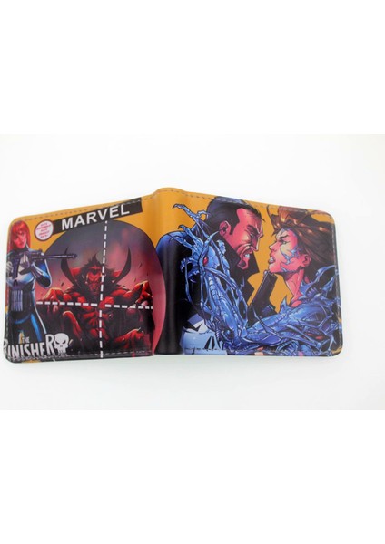 Ben Stil Karikatür Kısa Cüzdan Chucky Çanta ile Kredi Kartı Sahibi Erkek Cüzdan Siyah Cuma Sokak Stili Çok Fonksiyonlu Para Çantası (Yurt Dışından)