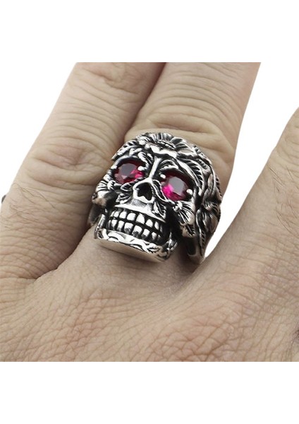 Erkek Yüzük Gümüş 925 Motorcu Kurukafa fiyatları