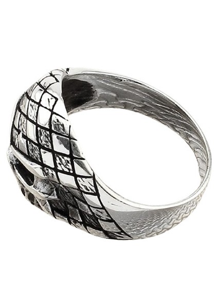 Erkek Yüzük Gümüş 925 Motorcu Kurukafa modelleri