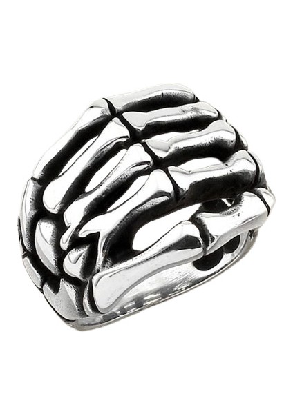 Erkek Yüzük Gümüş 925 Motorcu