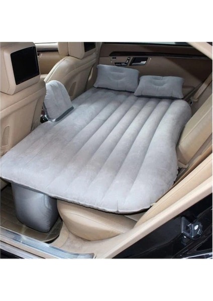 Şişme Yatak Arka Koltuk Için 2 Adet Yastıklı, Araç Içi Yatak