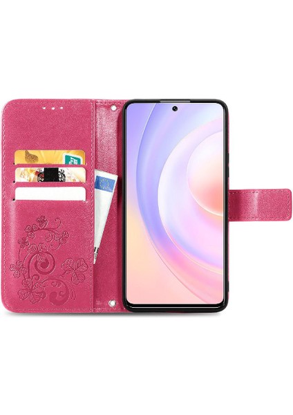 Huawei Onur 50SE Flip Kapak Kılıf Için Kılıf Zarif Iş Dört (Yurt Dışından) indirimleri
