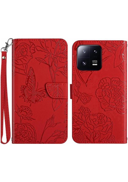 Xiaomi 13 Pro Pu Deri Kapak Çevirin Anti-Damla Koruma Deri (Yurt Dışından)