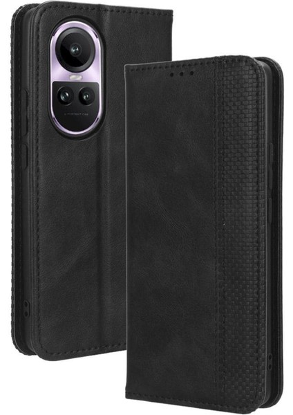 Oppo Oppo 10 Pro 5g Pu Deri Cüzdan Manyetik Kapatma Için Kılıf (Yurt Dışından)
