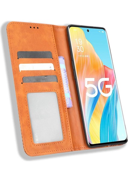 Oppo Oppo 8t 5g Cüzdan Pu Deri Manyetik Kapatma Için Kılıf (Yurt Dışından) fırsatları