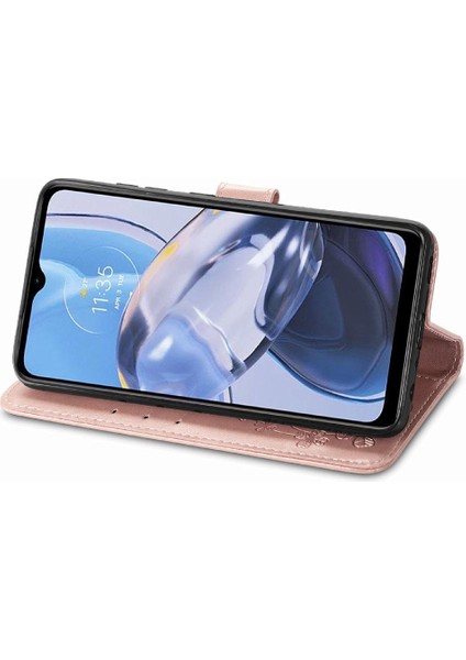 Motorola Moto E22 4g Zarif Iş Deri Çanta Kısa Kayış (Yurt Dışından) modelleri