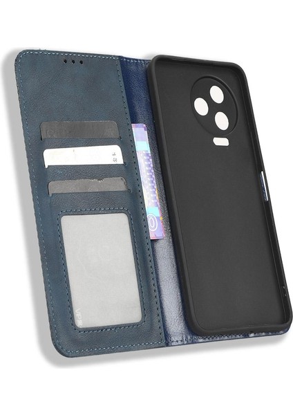 Infinix Not 12 Pro 4g Pu Deri Manyetik Kapatma Cüzdan Için Kılıf (Yurt Dışından)