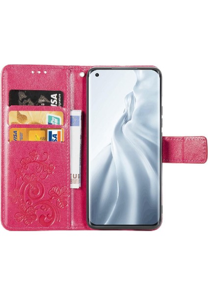 Xiaomi 11 Için Kılıf Kısa Kayış Dört Yapraklı Yonca Zarif Iş Çevirme (Yurt Dışından) fırsatları